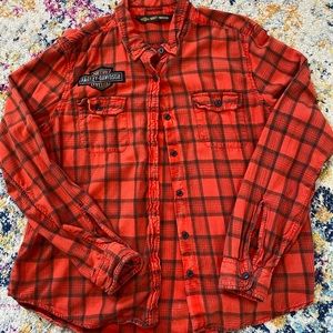 Harley Davidson flannel